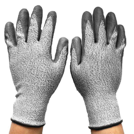 1Pair Work Gloves Safety General Purpose Sandy Nitrile Foam Hand Protection AU - Aimall