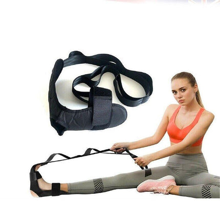 Yoga Flexibility Stretch Band Leg Fascia Stretcher Strap Ballet Gym Trainer - Aimall