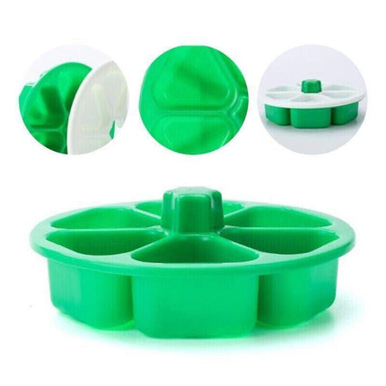 6 Holes Sushi Mold Onigiri Rice Ball Bento Press Maker Mold Kitchen Accessories - Aimall