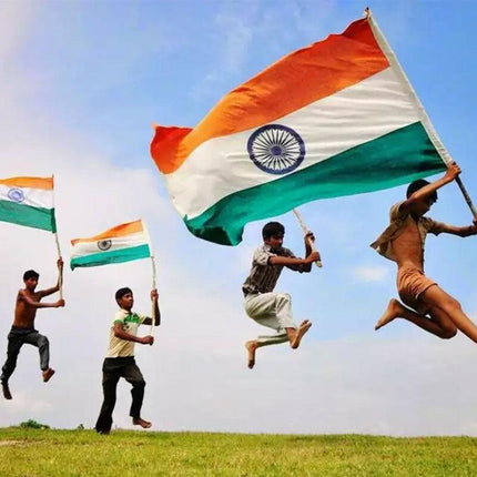 Large India Indian Flag Heavy Duty Outdoor Diwali Divali IN 90x150cm - 3x5ft AU - Aimall