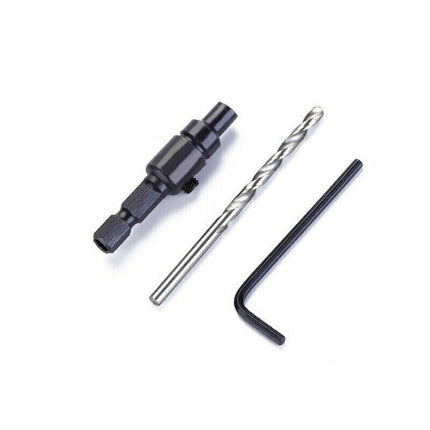 4PCS Screw Countersink Bit Set Pilot Holre Drill Plastic Metal Wood Hex Shank AU - Aimall