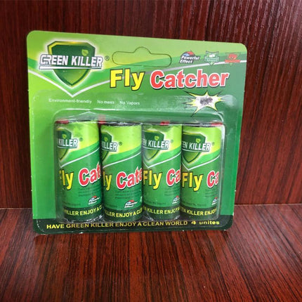 UP TO 24 Rolls 5*2CM Rolls Flies Insect Fly Glue Paper Ribbon Strip Sticky Tape - Aimall