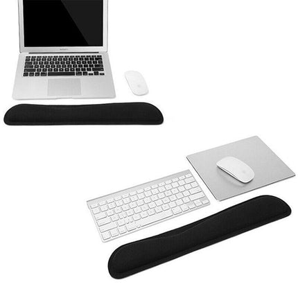 Keyboard Wrist Rest Pad and Mouse Gel Wrist Rest Support Cushion w/ Memory Foam - Aimall