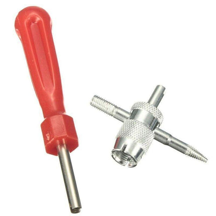 3PCS Car Tyre Valve Stem Puller base Quick Remover Tire Repair Installer Tool - Aimall