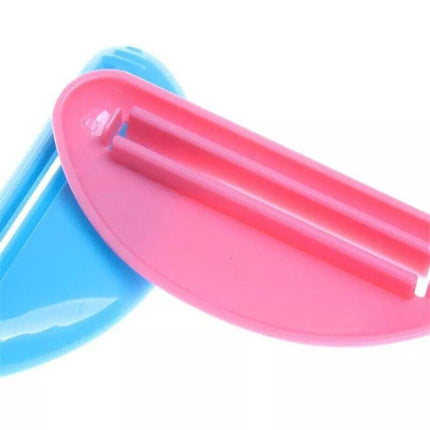 2PCS Plastic Toothpaste Tube squeezer Cream Dispenser Press Rolling Roller Tool - Aimall