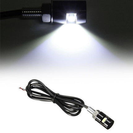 2pcs LED License Number Plate Light Screw Bolt Bulbs 5050 SMD For Car Motorcycle - Aimall