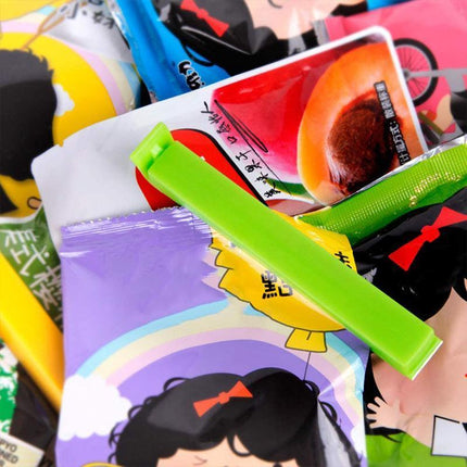 Plastic Sealing Bag Clip Sealer Clamp Kitchen Storage Food Snack Chips Seal Tool - Aimall
