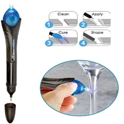 5 Second Fix UV Light Liquid Welding Kit Welding Compound Glue Repair Tool AU - Aimall