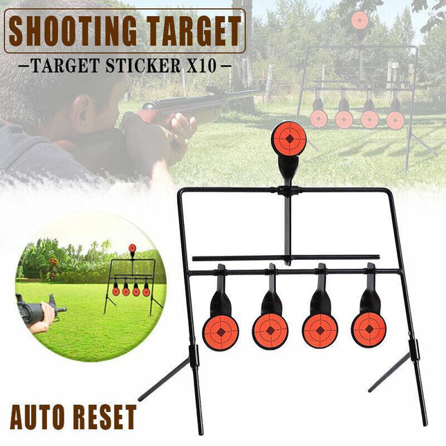 Centra Shooting Target Metal Splatter Archery Resetting Air Riffle Gun Game 2MM - Aimall