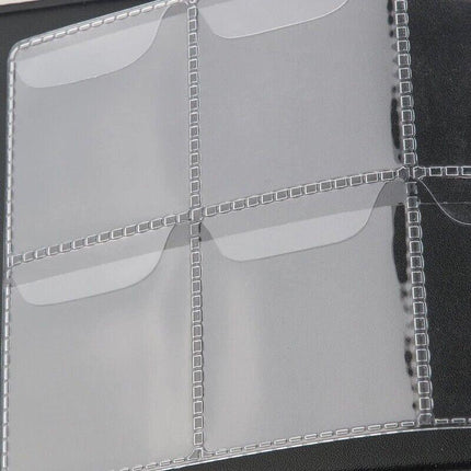60 Slots Coin Album Holder Storage Collection Collecting Penny Pocket Book Black - Aimall