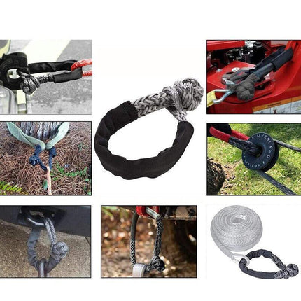 Soft Shackle 55cm Recovery Gear Dyneema Winch Rope 16T(16,000kg) Heavy Duty AU - Aimall