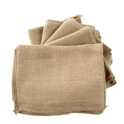 Sand Bag Flood Protection 84x36cm pk25 Control Hessian Sandbags With Tie - Aimall