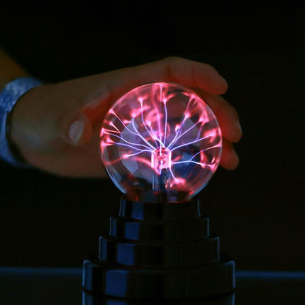Magic Plasma Ball Touch USB Lamp Electric Globe Night Light Glass Lighting 14CM - Aimall