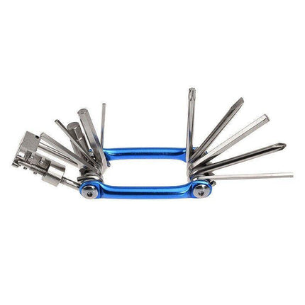 Bicycle Chain Multi-function Bike Portable Breaker Tool Repair Kit Extractor - Aimall