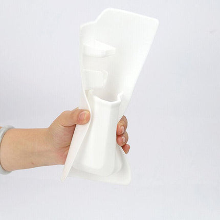 1PC Space Toothbrush Holder Shower Organizer Silicone Bathroom Storage Razor AU - Aimall