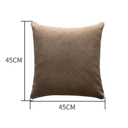 1PC Modern Decorative Velvet Cushion Cover Square Velvet European Pillowcase AU - Aimall