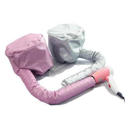 Bonnet Hair Drying Cap Hat Hood Soft Womens Blow Dryer hairdressing tool Home AU - Aimall