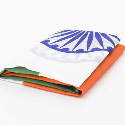 Large India Indian Flag Heavy Duty Outdoor Diwali Divali IN 90x150cm - 3x5ft AU - Aimall