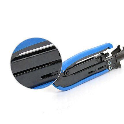RG6 RG11 RG59 F Type Compression Coax Coaxial Cable Crimper Stripper Tool Kit AU - Aimall