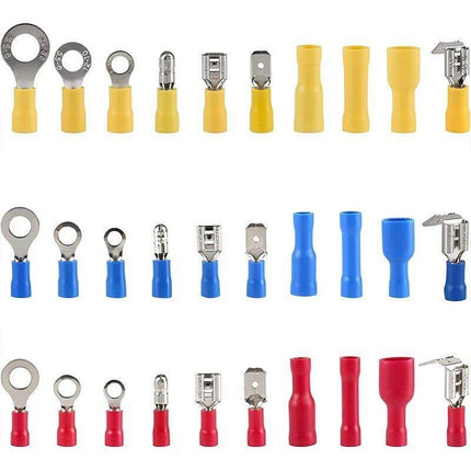720PCS Assorted Crimp Terminals Electrical Wire Connector Spade Auto Car Kit Set - Aimall
