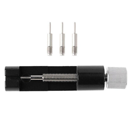 Metal Adjustable Watch Band Bracelet Repair Tool Link Pin Remover 6 Replace Pins - Aimall