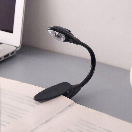 Mini Flexible Clip-On Bright Book Light Laptop LED Book Reading Light Lamp AU - Aimall