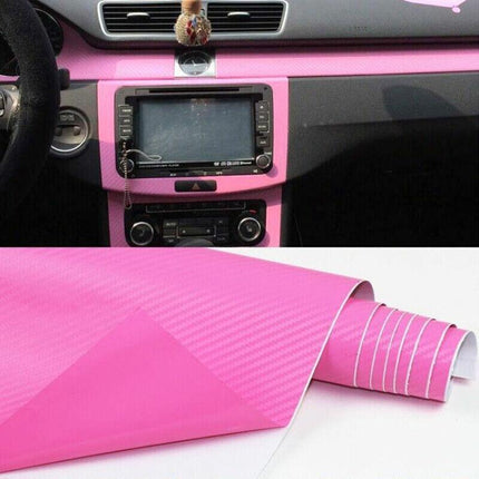 Car vinyl wrap carbon fiber matt satin glossy multi color car tint car sticker - Aimall