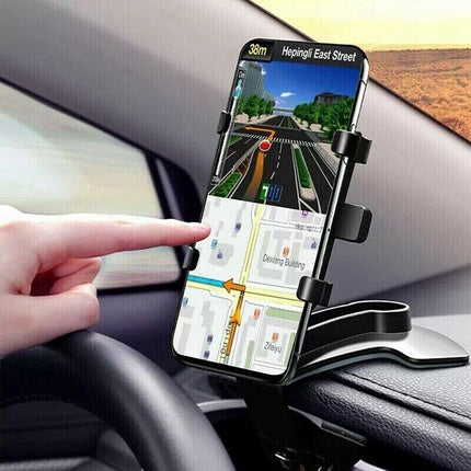 360° Clip On Dashboard Dash Mount Mobile In Car Phone Holder Stand Cradle iphone - Aimall