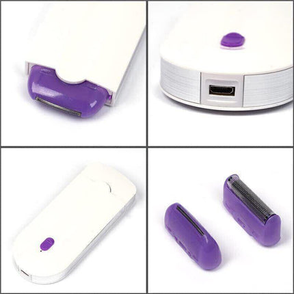 HOT SALE Silky Smooth Hair Eraser Painless Hair Remover Tool 2022 AU Stock Xmas - Aimall