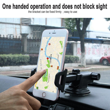 Universal 360° Windshield Mount Car Smart Phone Holder Cradle Long Neck AU - Aimall