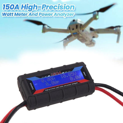 150A Digital LCD Amp Watt Meter Power Analyser Solar Caravan AU - Aimall