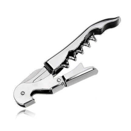 Waiters Friend Corkscrew Stainless Steel Wine Bottle Opener Screw Knife Bar AU - Aimall