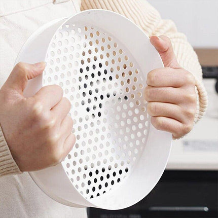 Microwave Steamer 2 TIER Double layer Cooking Meals Vegetables Kitchen Appliance - Aimall