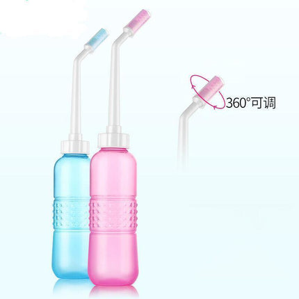 560ML Hygiene Care Washer Water Travel Bidet Sprayer Peri Portable Bottle Shower - Aimall