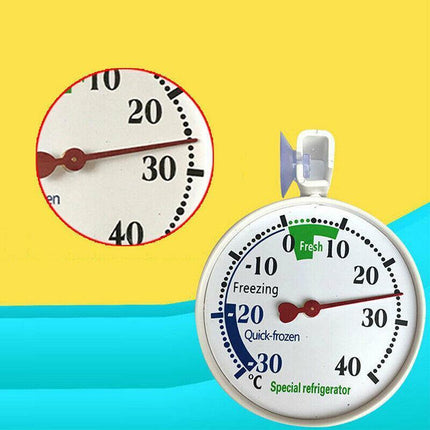 1/2pcs Refrigerator Hanging Thermometer Freezer Fridge Temperature Gauge hanger - Aimall