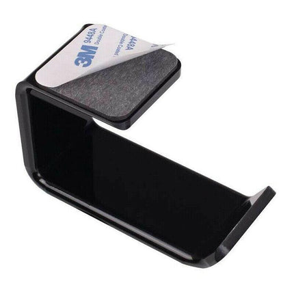 Mount Holder Hook Dual Headset Tape New Clever Headphone Stand Hanger Under Desk - Aimall