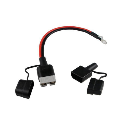 4PCS Waterproof 50A Anderson Plug Dust Cable Sheath Cover Black With Cap New AU - Aimall