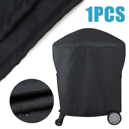 Cart Grill Cover Waterproof Protector For Weber Q200 Series #7113 BBQ Black AU - Aimall