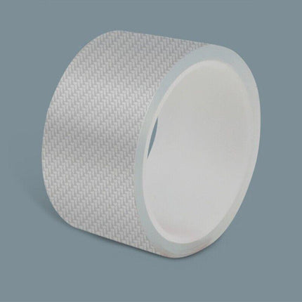 Car Door Sill Protector Edge Sticker Carbon Fiber Rubber DIY Bumper Guard Strip - Aimall