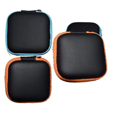 Portable Hard Case Pouch Storage Bag For Earphone Headphone Earbuds Cable - Aimall