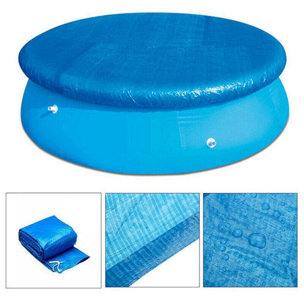 Round Swimming Pool Cover Lot for Garden Outdoor Paddling Family Pools AU Stock - Aimall