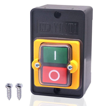 Motor Drill Switch Push Button for 10A 380V KAO-5 ON/OFF Water Proof Machine AU - Aimall