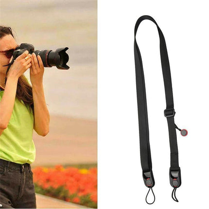 Camera Strap Quick Release Neck Hanging Belt Leash Shoulder for DSLR/SLR Camera - Aimall