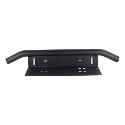 24'' Bull Bar Front Bumper License Number Plate Mount Bracket LED Light Holder - Aimall