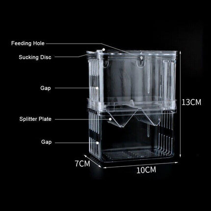 Fish Breeding Box for Tank Multifunctional Incubator Isolation Aquarium - Aimall