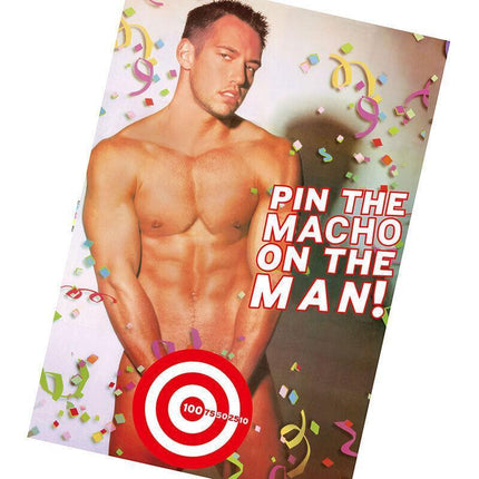 Pin The Macho On The Man Hens Night Party Game Fun Willy Bride To Be AU - Aimall