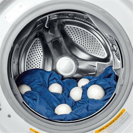 6PCS Wool Dryer Balls 100% Natural 7CM Hand Made Engergy Saving 1000 Loads AU - Aimall