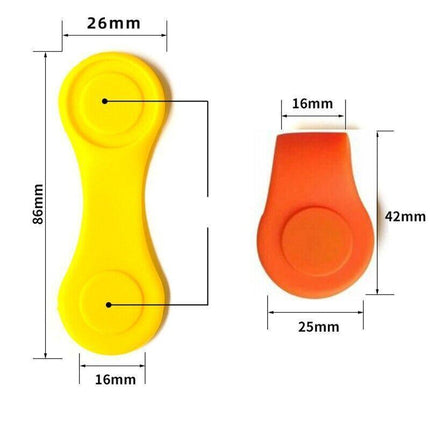 1Pc Silicone Golf Hat Clip Ball Marker Holder with Strong Magnetic DIY - Aimall