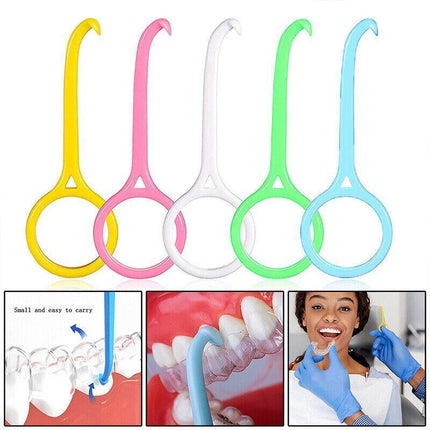5PCS Aligner Removal Tool Invisible Braces Extractor Tooth Hook for Adult Child - Aimall