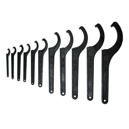 Motorcycle Bike Adjustable Hook Wrench C Spanner Repair hand Tools 22-160mm AU - Aimall